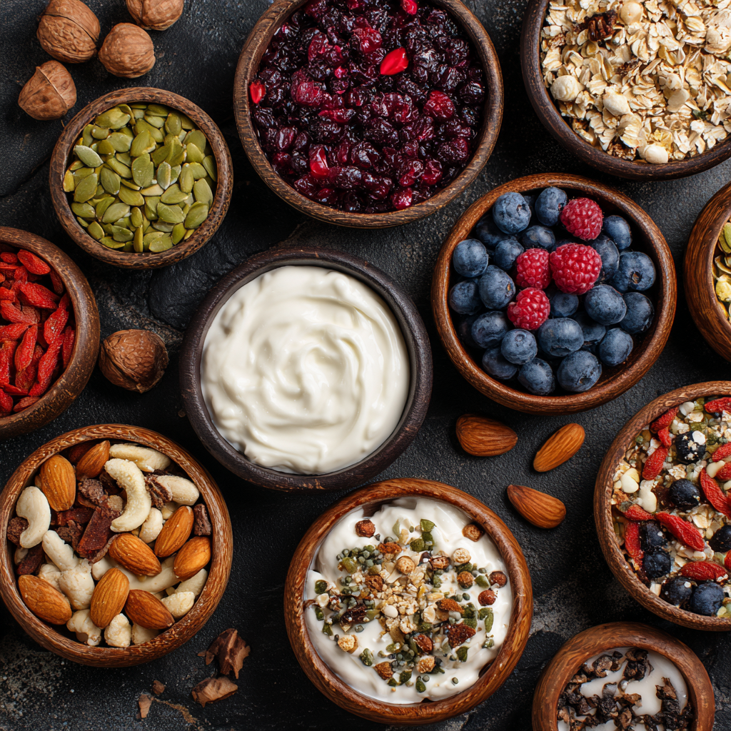 Egészséges ételek és tápanyagok